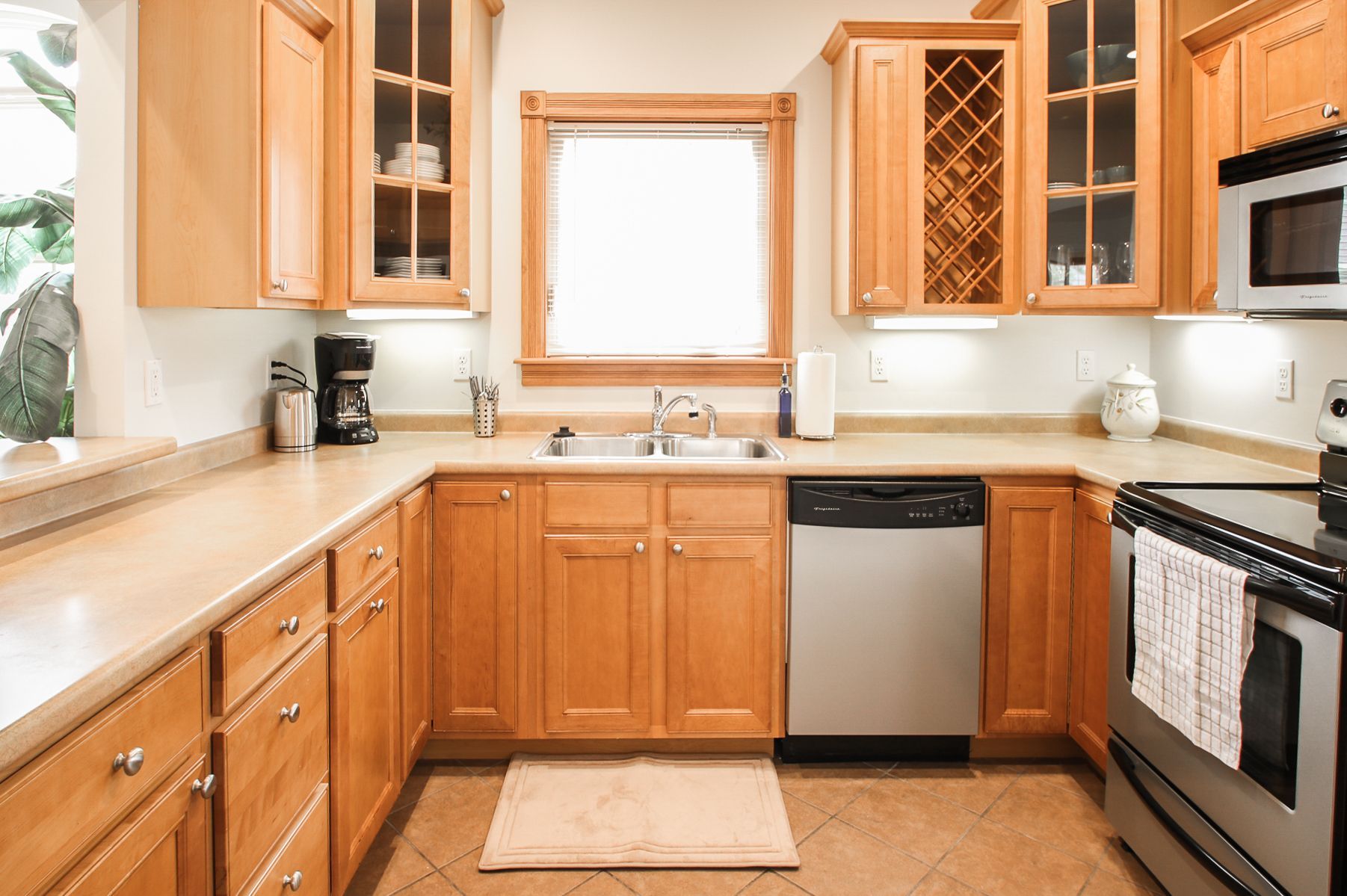 Stainless Steel Appliances in Select Units