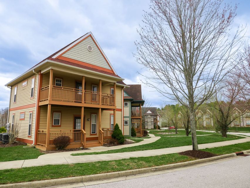 front of cottage