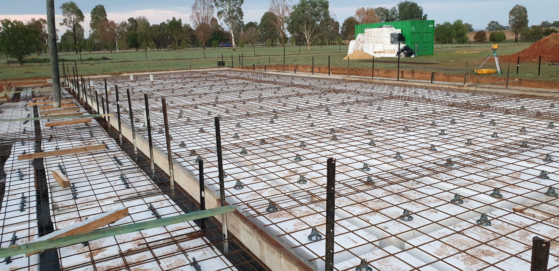 Waffle Pod Footing — Rouse Hill, NSW — The Waffle Pod People