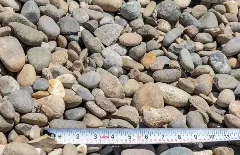 2 inch natural rock available at Mesa Sand and Gravel located in Farmington, NM