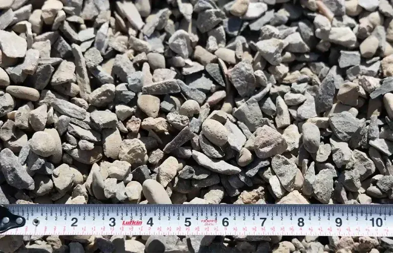 3/4 crushed rock available at Mesa Sand and Gravel in Farmington, NM
