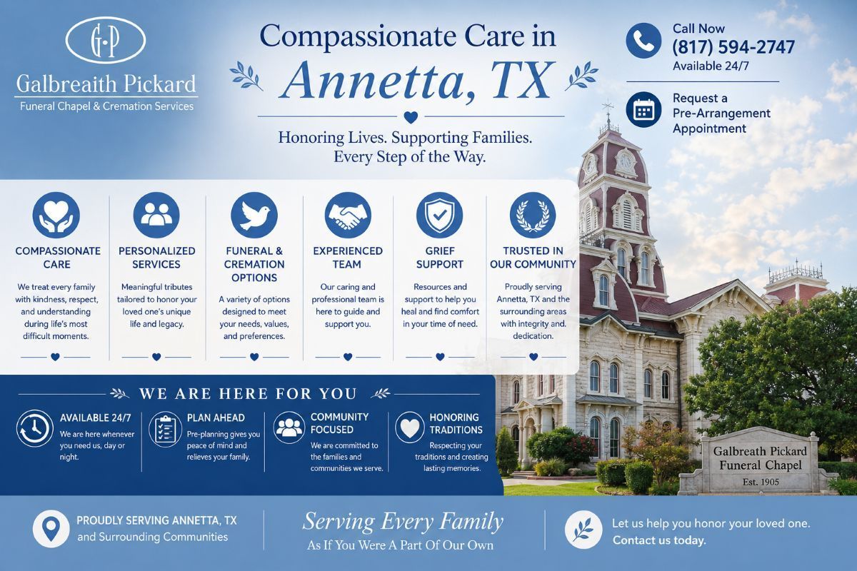 Funeral and Cremation Services in Annetta, TX