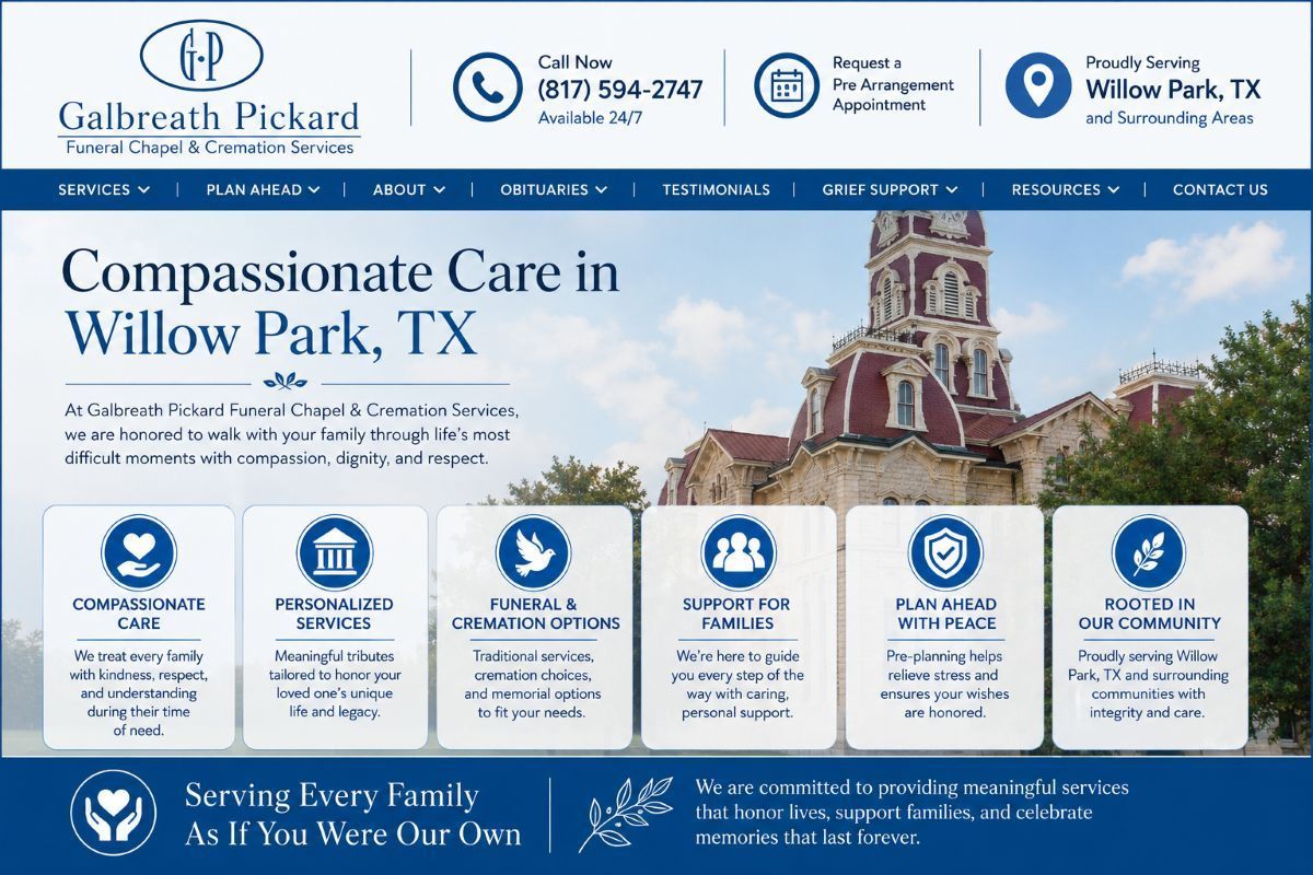 Funeral Home & Cremations Support in Willow Park, TX