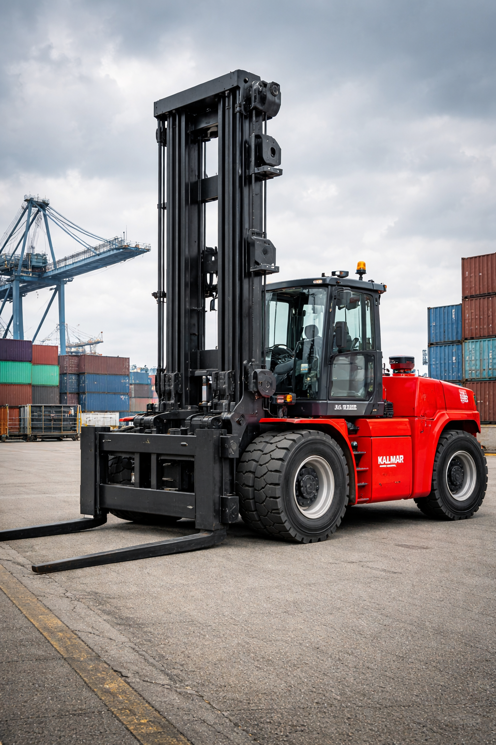 Heftruck opleiding laden lossen en stapelen