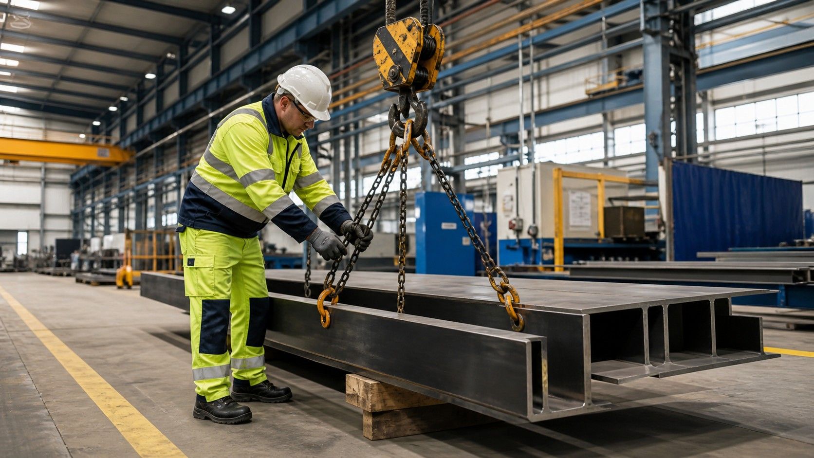 Hijsbanden kettingen haken en sluitingen controleren
