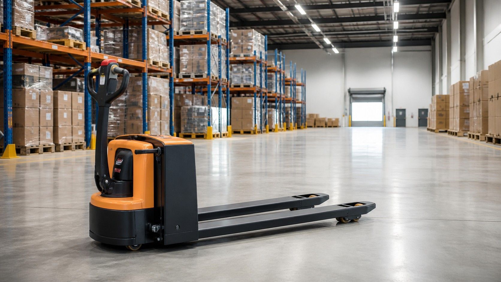 Pallettruck opleiding in magazijnomgeving