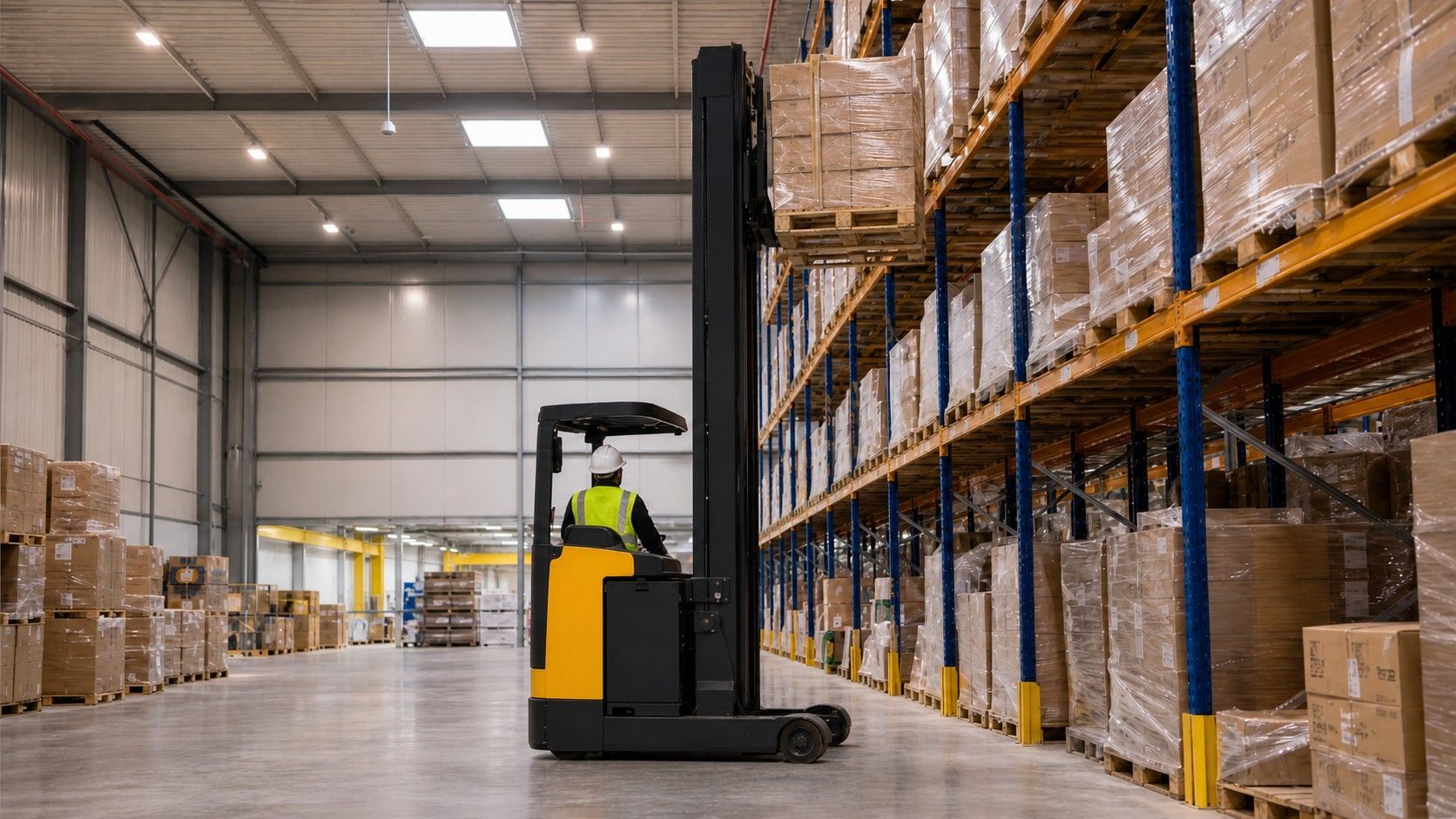 Reachtruck opleiding voor hoge stellingen