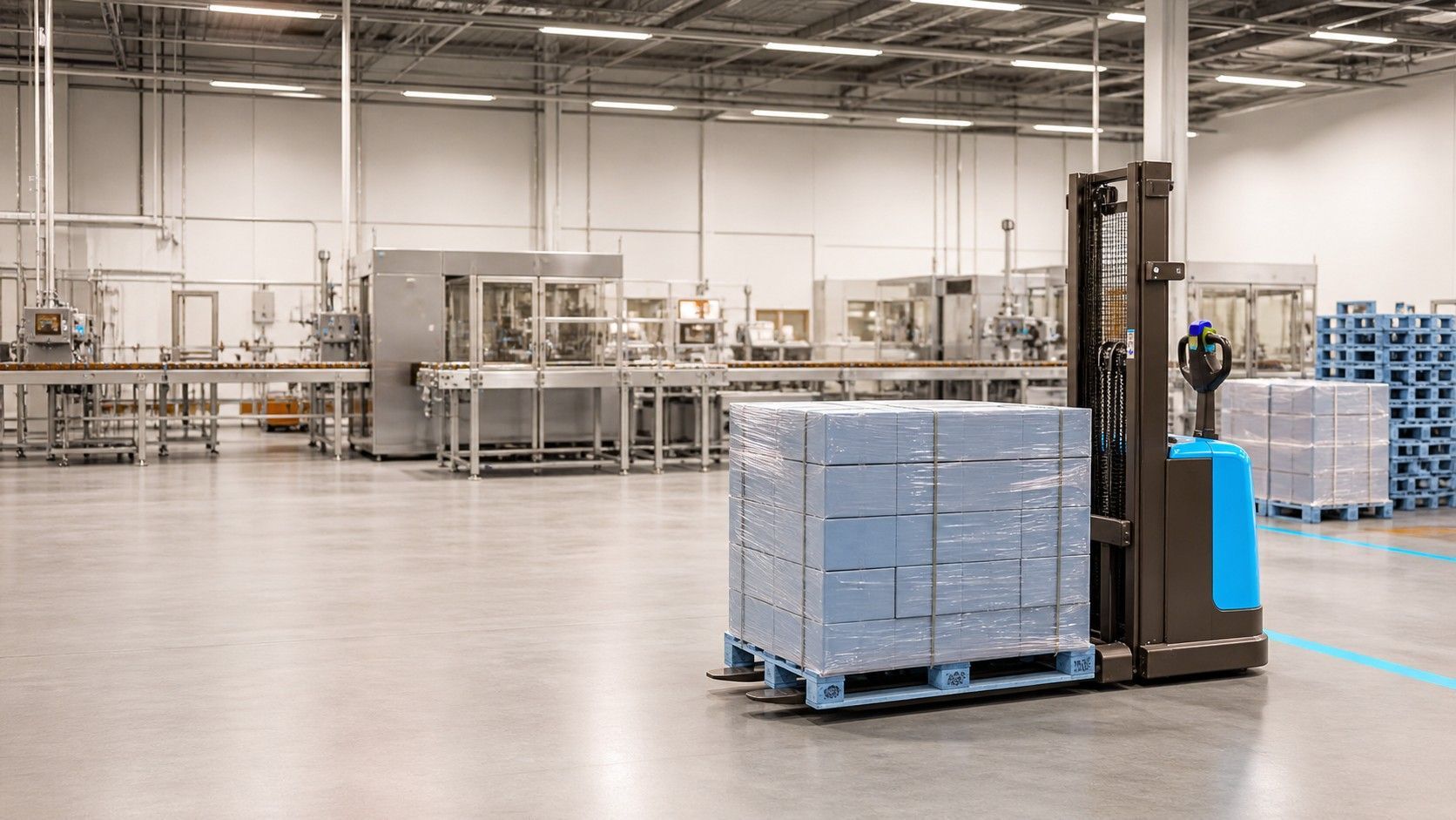 Elektrische stapelaar opleiding voor magazijnmedewerkers