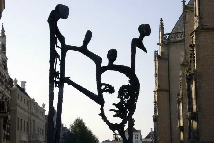 Humanistisch Verbond Deventer, Johannes van Vloten beeld door Hans Mes