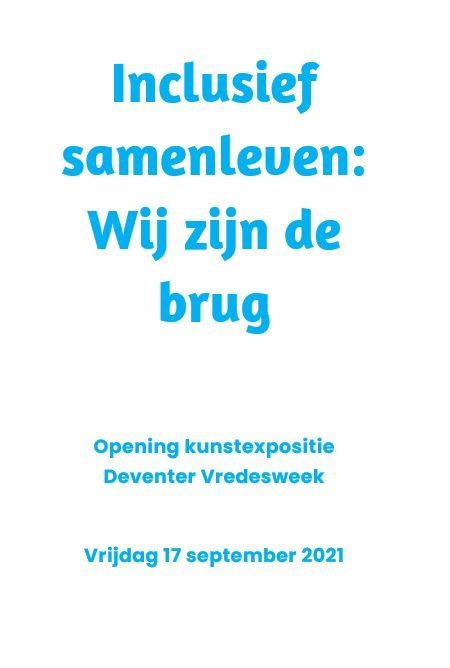 A flyer in Dutch: 