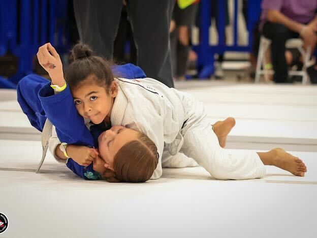 Students training Brazilian Jiu-Jitsu at Jean Jacques Machado Jiu-Jitsu Fresno in Fresno, CA.