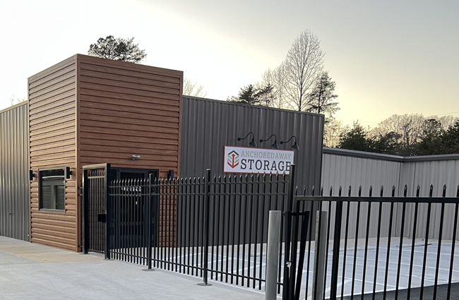 front entrance of anchored away storage facility 2 