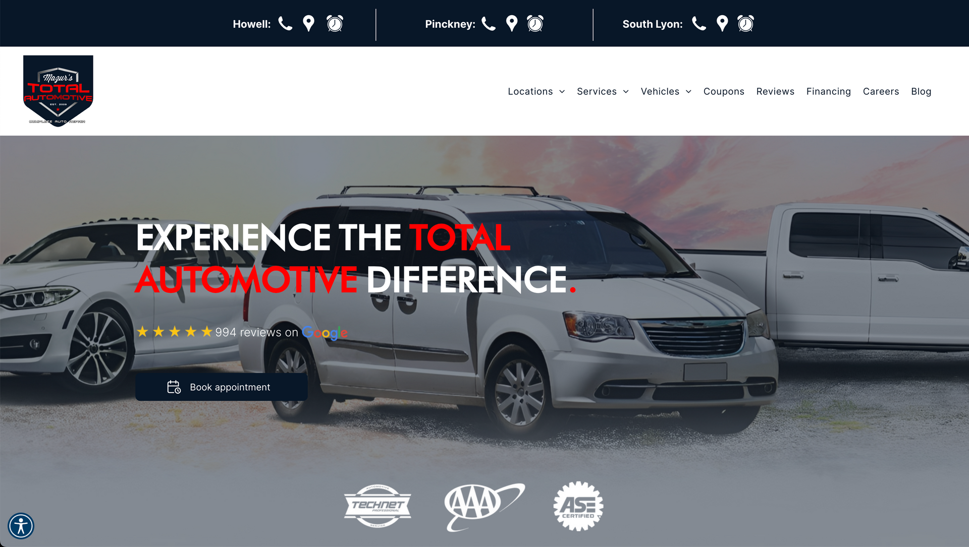 Expert Auto Repair in Howell, Pinckney, South Lyon | Mazurs Total  Automotive