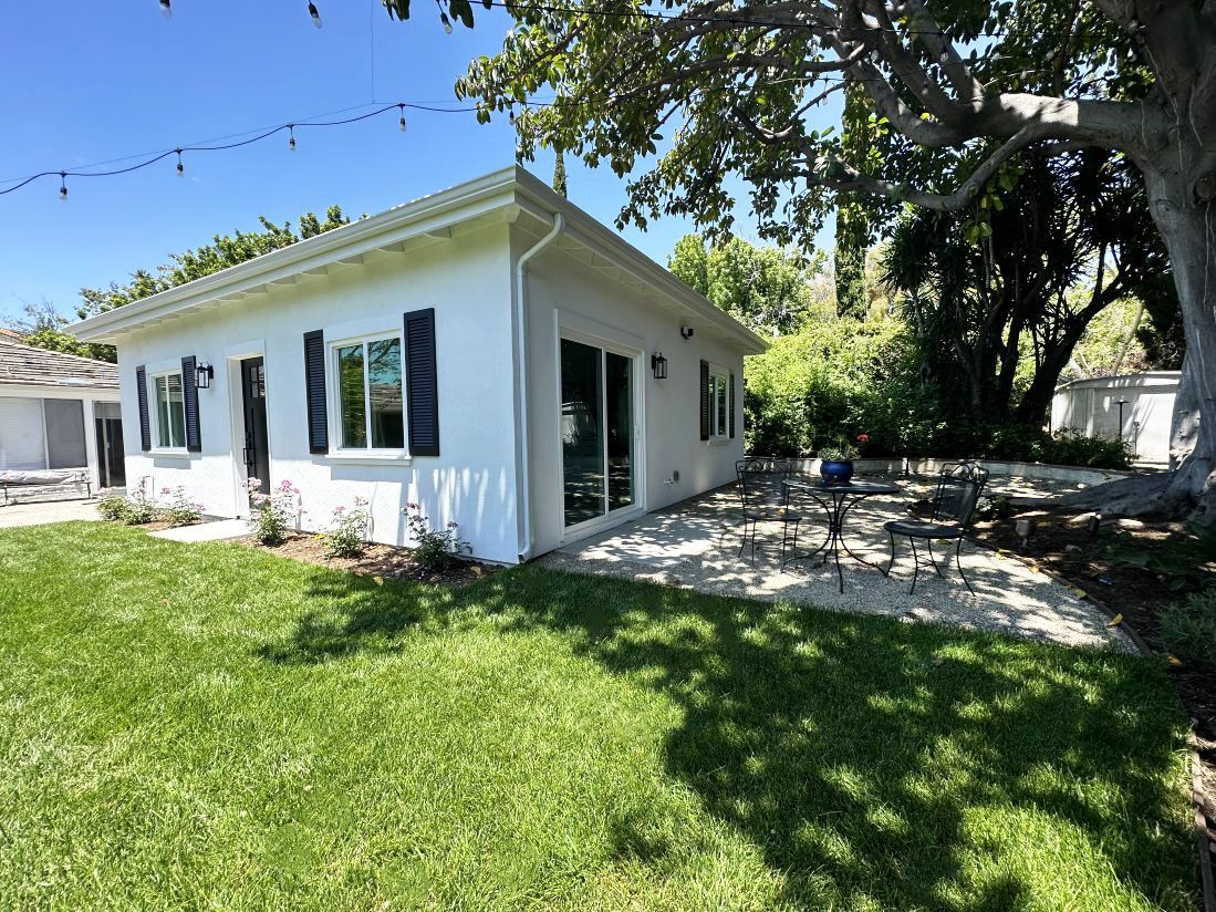 A one-bedroom garage conversion accessory dwelling unit (ADU) casita; the perfect granny flat. 