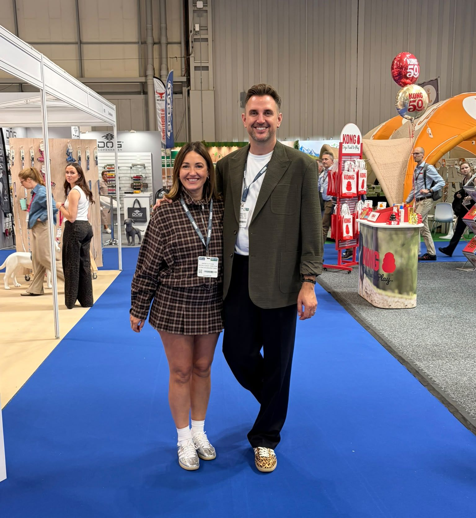 Chris and Katie at PATS 2026