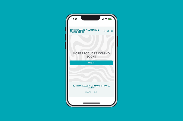 Shop Now page | 49th Parallel Pharmacy