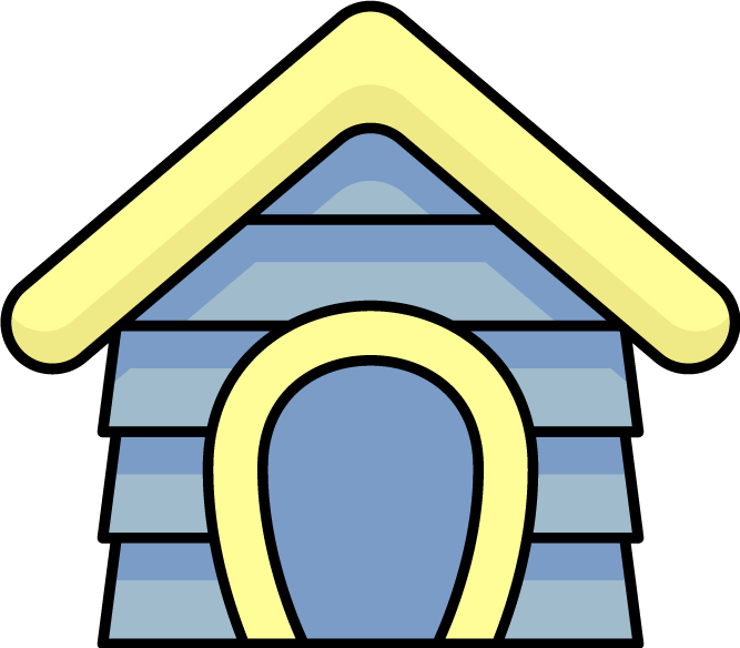 snow's dog house