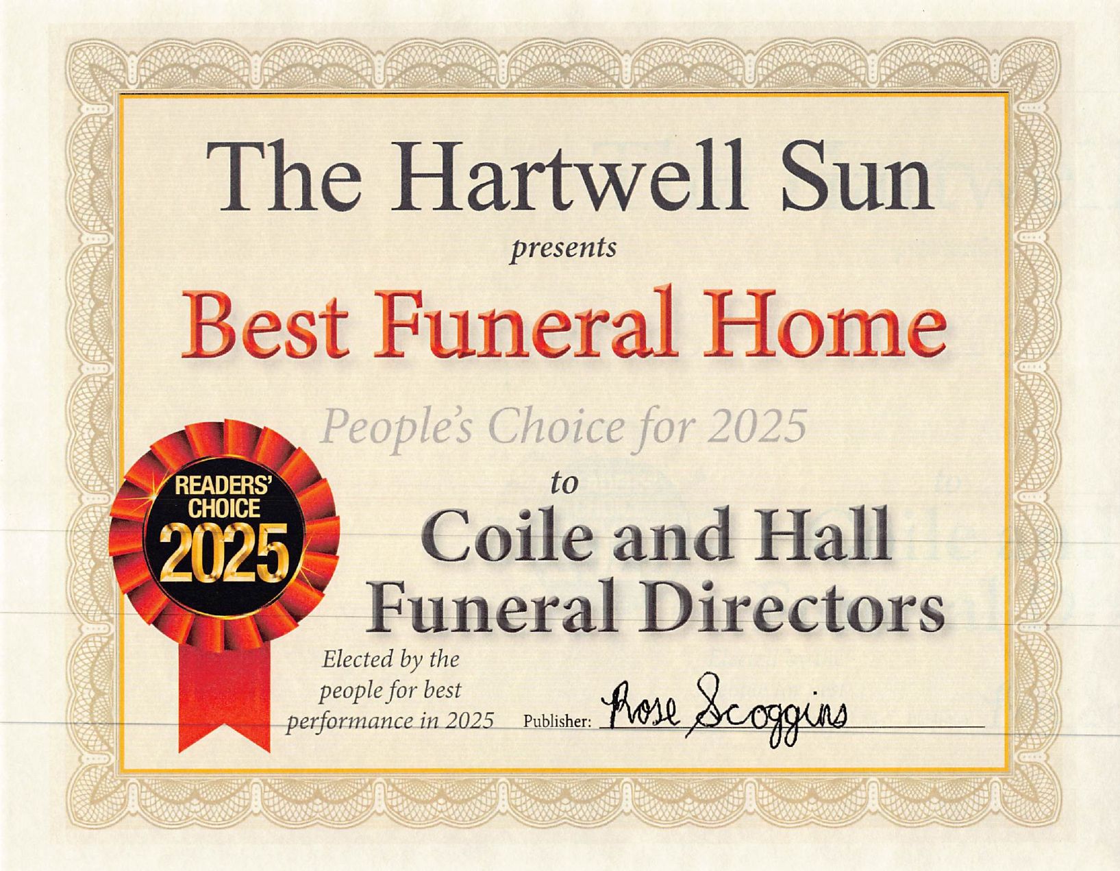Coile and Hall Funeral Directors | Hartwell, GA