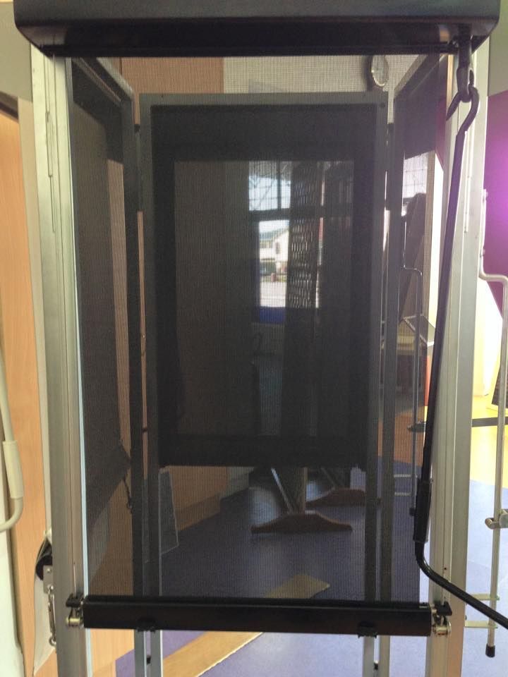 Black Retractable Screen — Goulburn, NSW — Sun Solutions Home Improvement