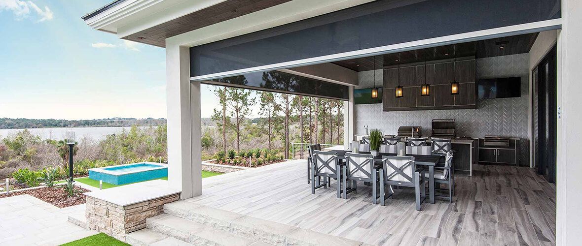 Outdoor Retractable Screen — Goulburn, NSW — Sun Solutions Home Improvement