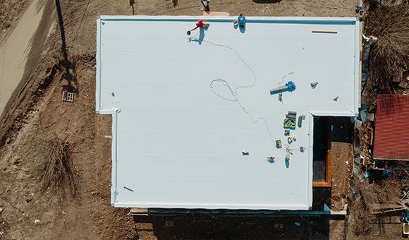 TPO flat roof