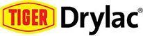 The tiger drylac logo is yellow and black on a white background.