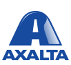 The logo for axalta is a blue letter a on a white background.