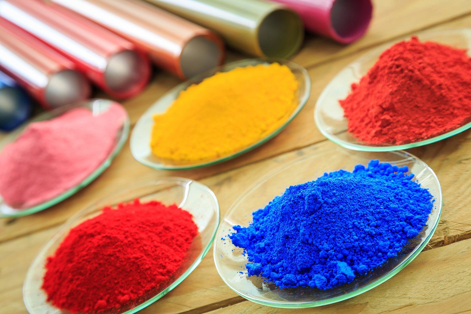 colorful powder coating color chart
