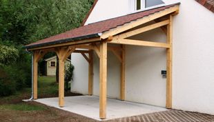 carport en bois et tuiles près de Cherbourg en Cotentin par notre couvreur carport en bois et tuiles près de Cherbourg en Cotentin par notre couvreur