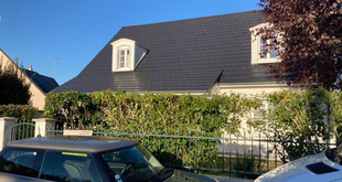 pose de couverture en ardoise sur une maison dans le cotentin pose de couverture en ardoise sur une maison dans le cotentin