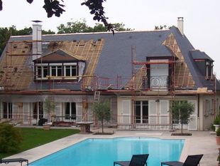 toiture ardoise à rénover par notre couvreur près de cherbourg toiture ardoise à rénover par notre couvreur près de cherbourg