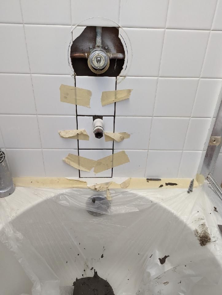 Tile shower Repair