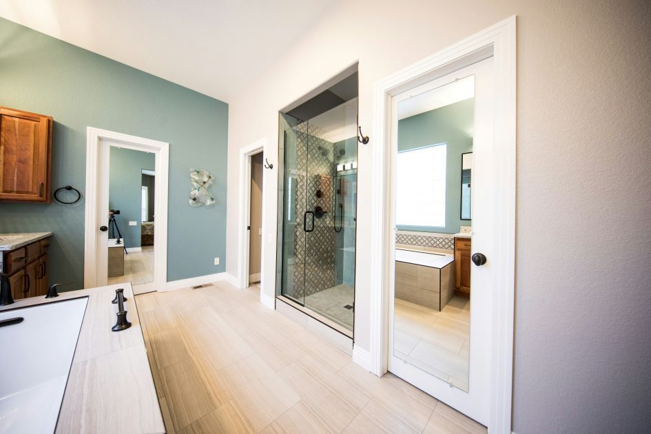 Bathroom vanity installation by A1 Handyman Boise