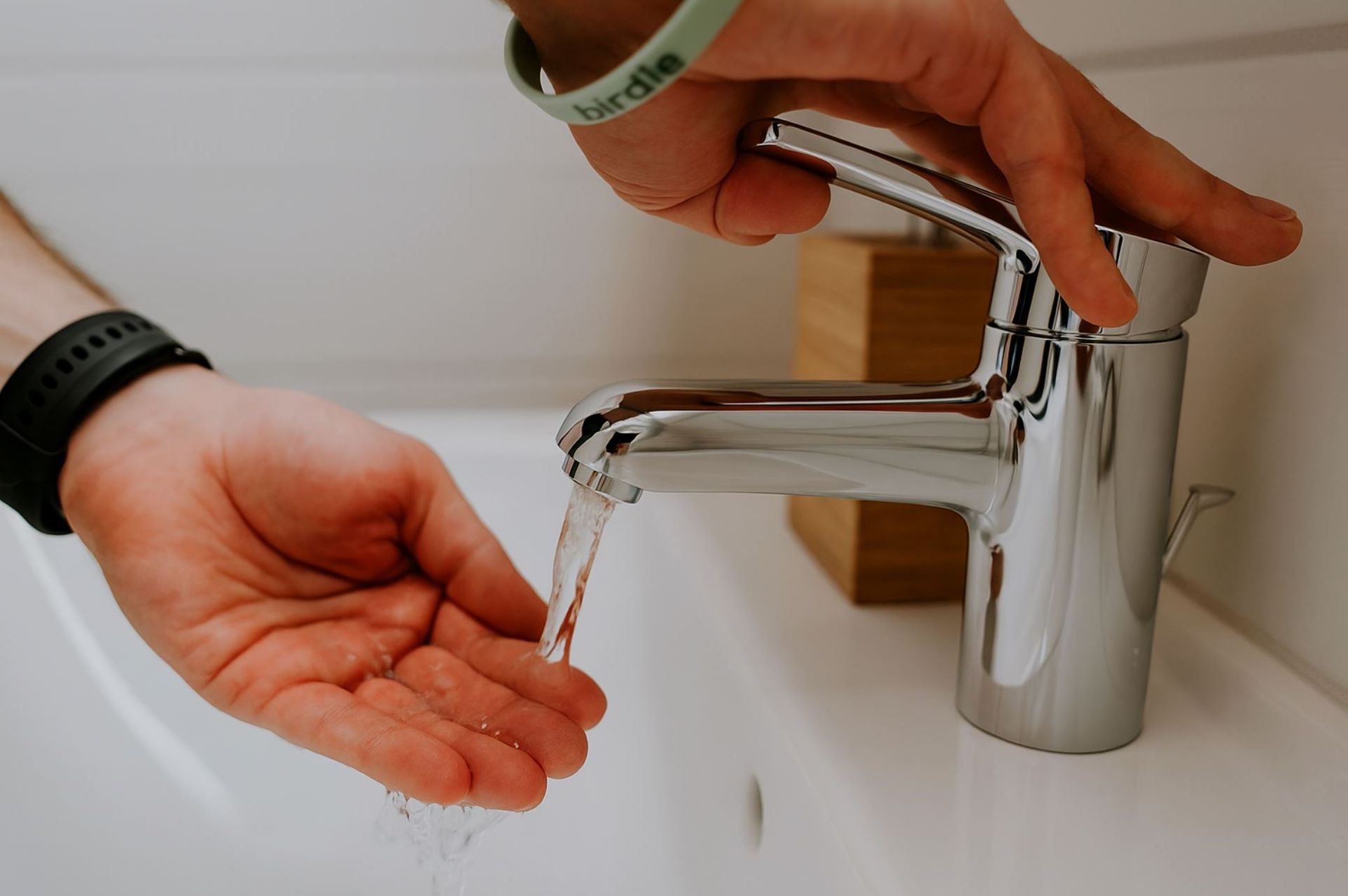Faucet repair completed with smooth water flow restored in a Boise, ID bathroom sink
