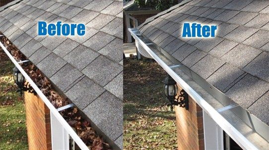 Gutter cleaning in Boise Idaho by A1 Handyman