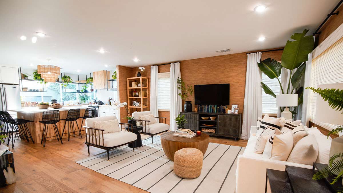 Updated Boise home interior featuring new trim,