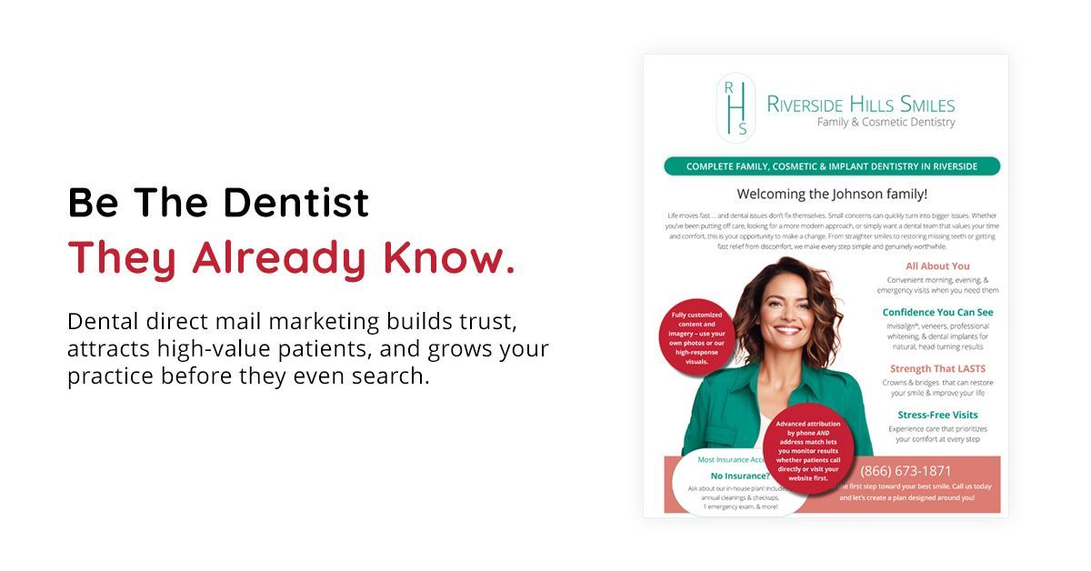 Dental direct mail marketing and building patient trust
