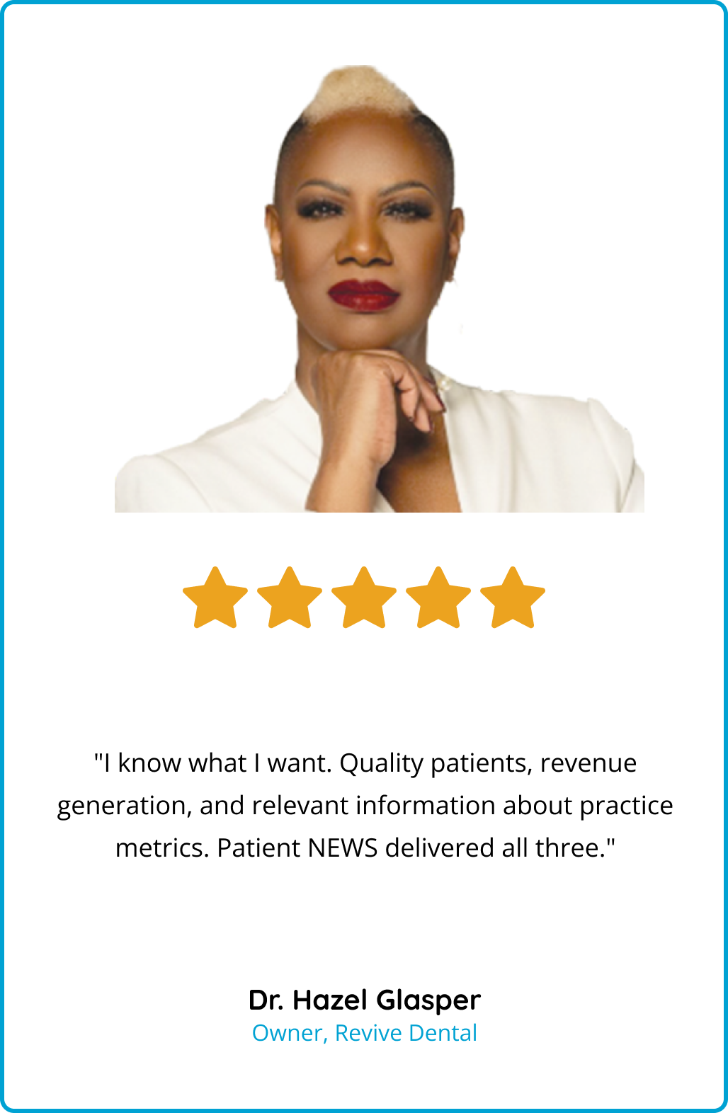 A picture of a woman with five stars on it.