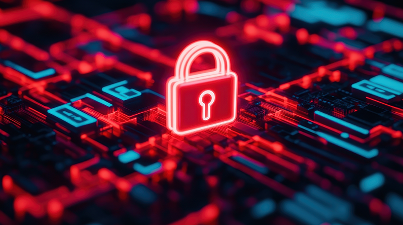 Digital padlock symbolizing dental practices securing access to Google, Meta, PPC ads, SEO, and essential dental marketing website assets.