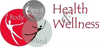 Logo: overlapping circles representing body, mind, and spirit, with text 