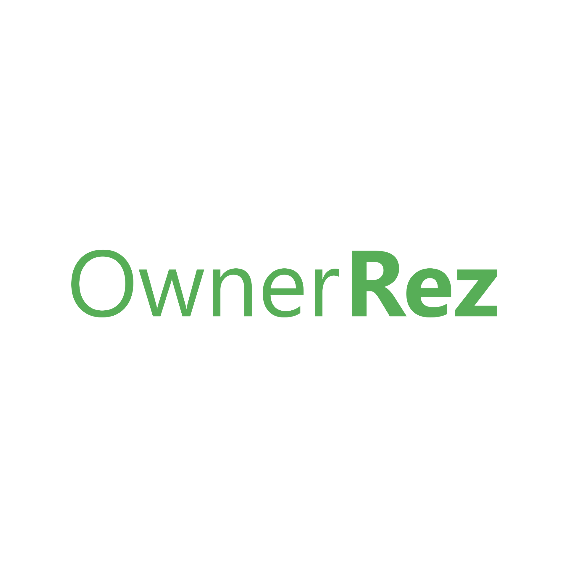 The owner rez logo is green and white on a white background.