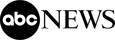 A black and white logo for abc news