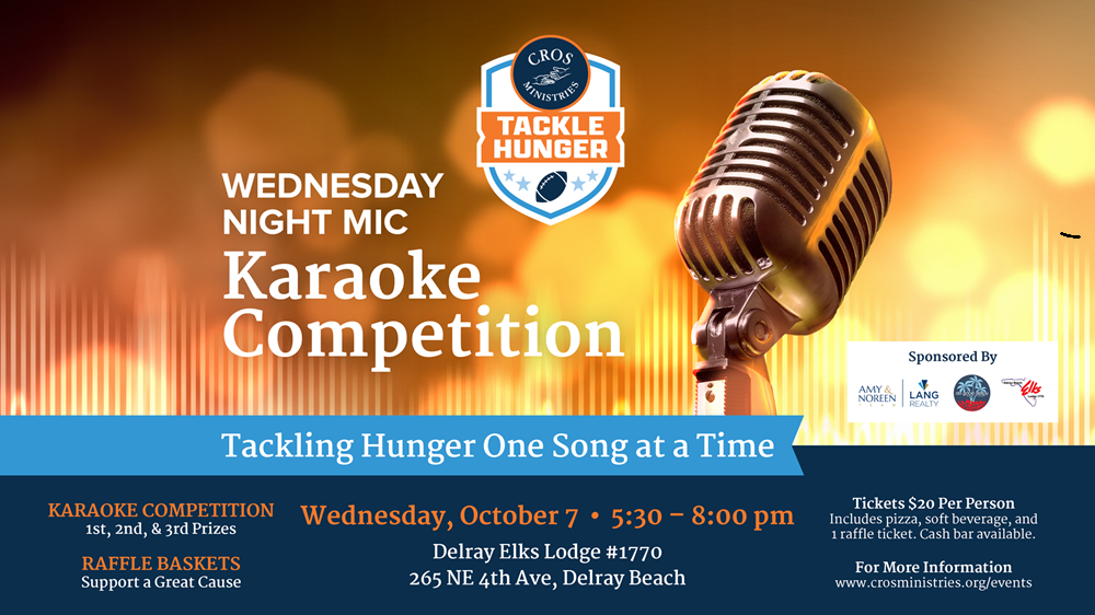 Tackle Hunger Karaoke Competition