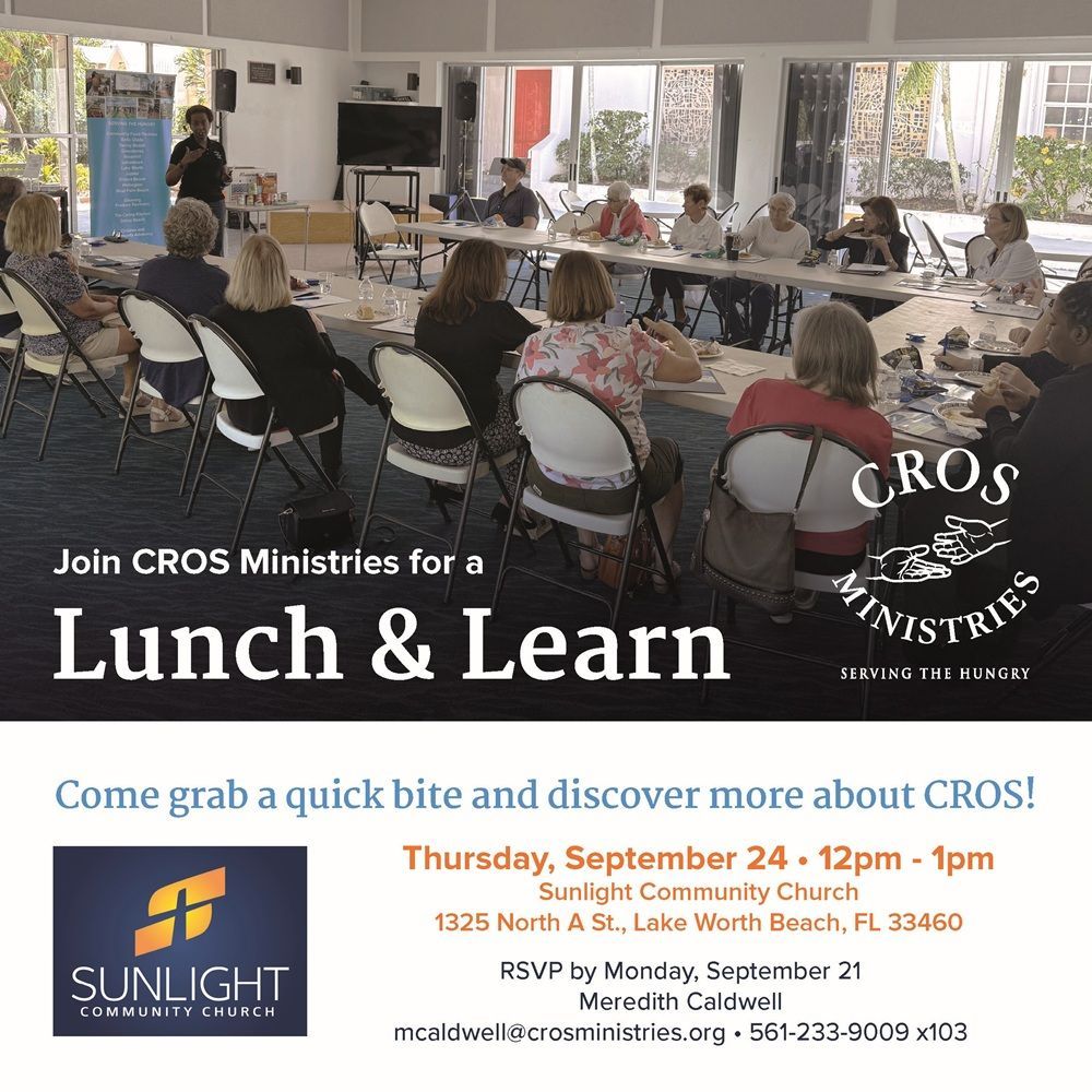 September Lunch and Learn event