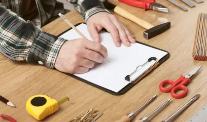 Local handyman providing general home repairs for a family in Kenosha, WI