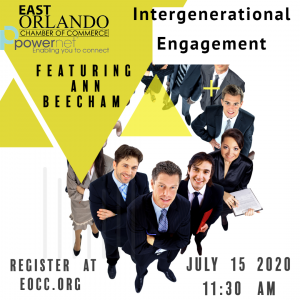 Event flyer: East Orlando Chamber of Commerce event, 