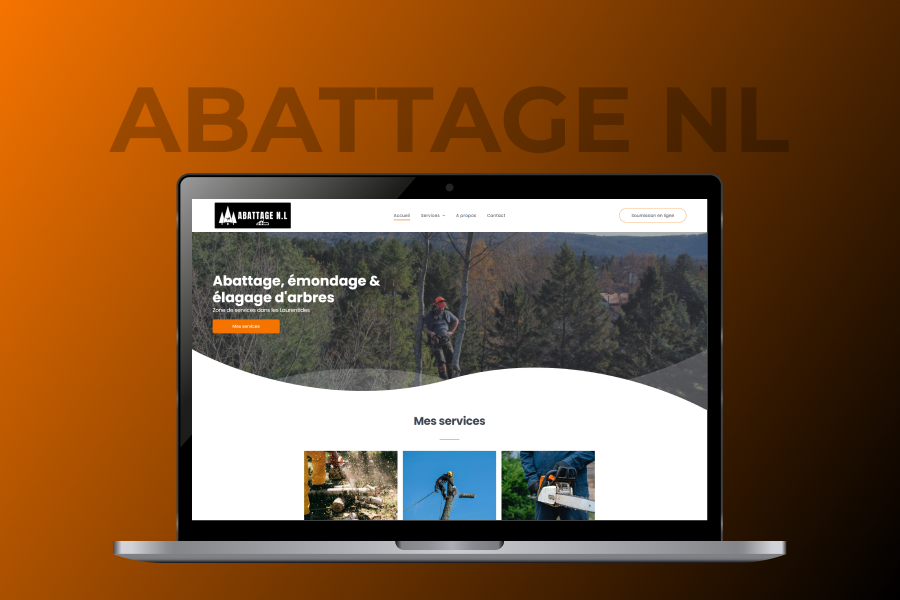 Prévisualisation du site Abattage NL