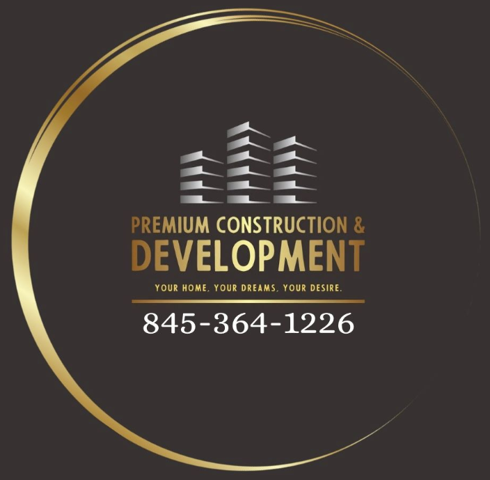 Logo for Premium Construction & Development Servicing Rockland County, Westchester County, Orange County and Bergen County.