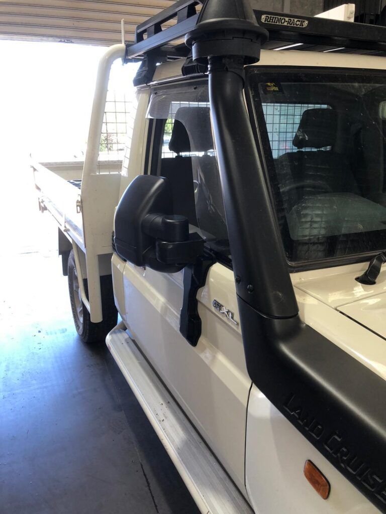 Snorkel and Side Mirror Installation | Wallan, VIC | RooSpeed 4X4
