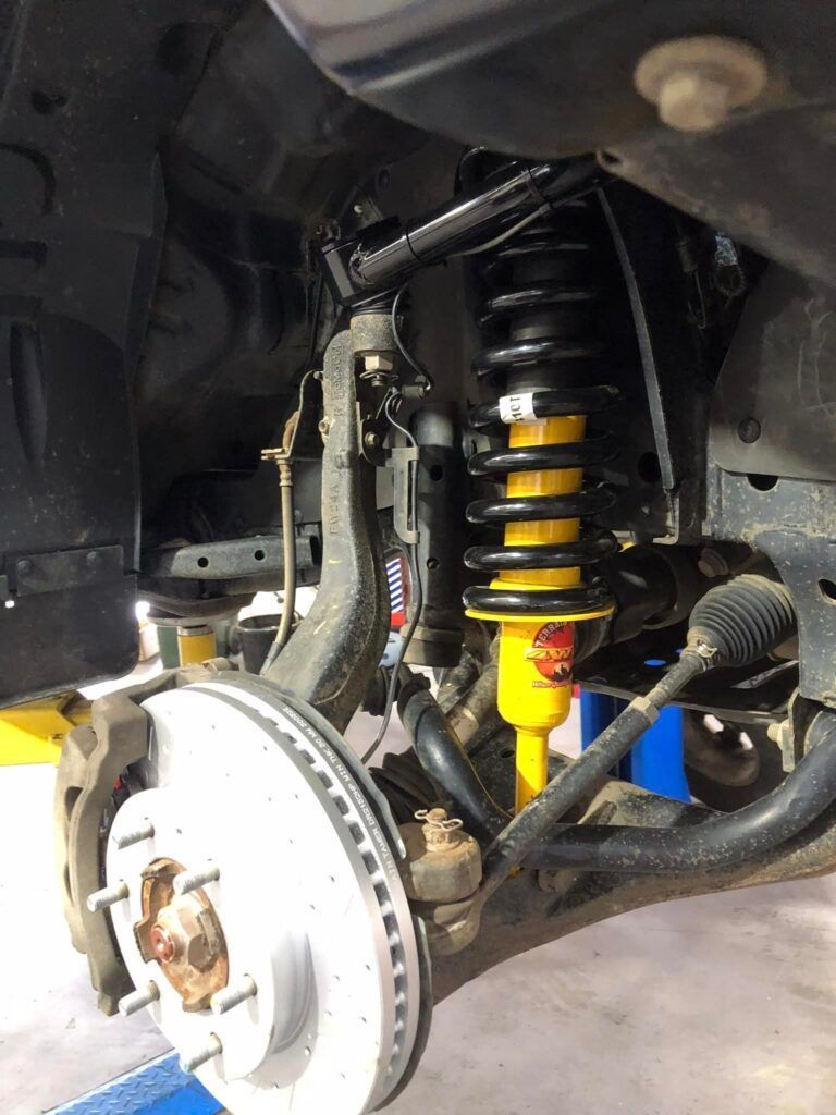 Yellow Suspension | Wallan, VIC | RooSpeed 4X4